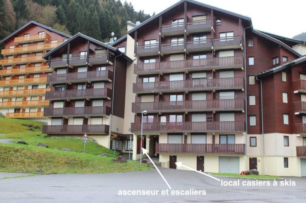 Saint-Jean-dʼAulps Au Pied Des Pistes B48, Chaleureux Studio 4 Pers, Balcon Plein Sud, Draps Non Compris מראה חיצוני תמונה